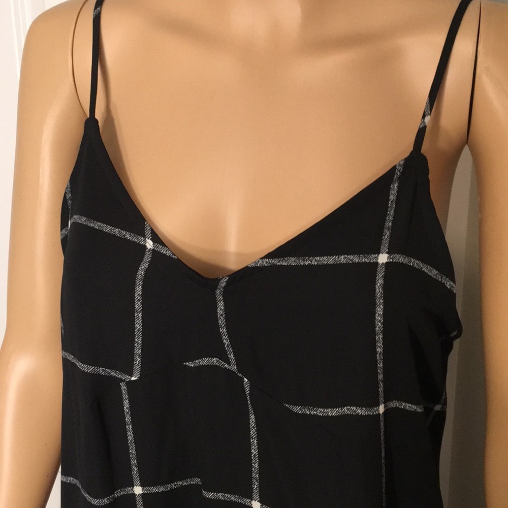NWT Gilli  Maxi Checked Dress / Jumper w/Side Slit - Picture 5 of 16